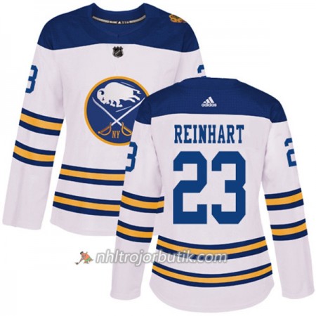 Dame Ishockey Buffalo Sabres Tröja Sam Reinhart 23 2018 Winter Classic Adidas Vit Authentic